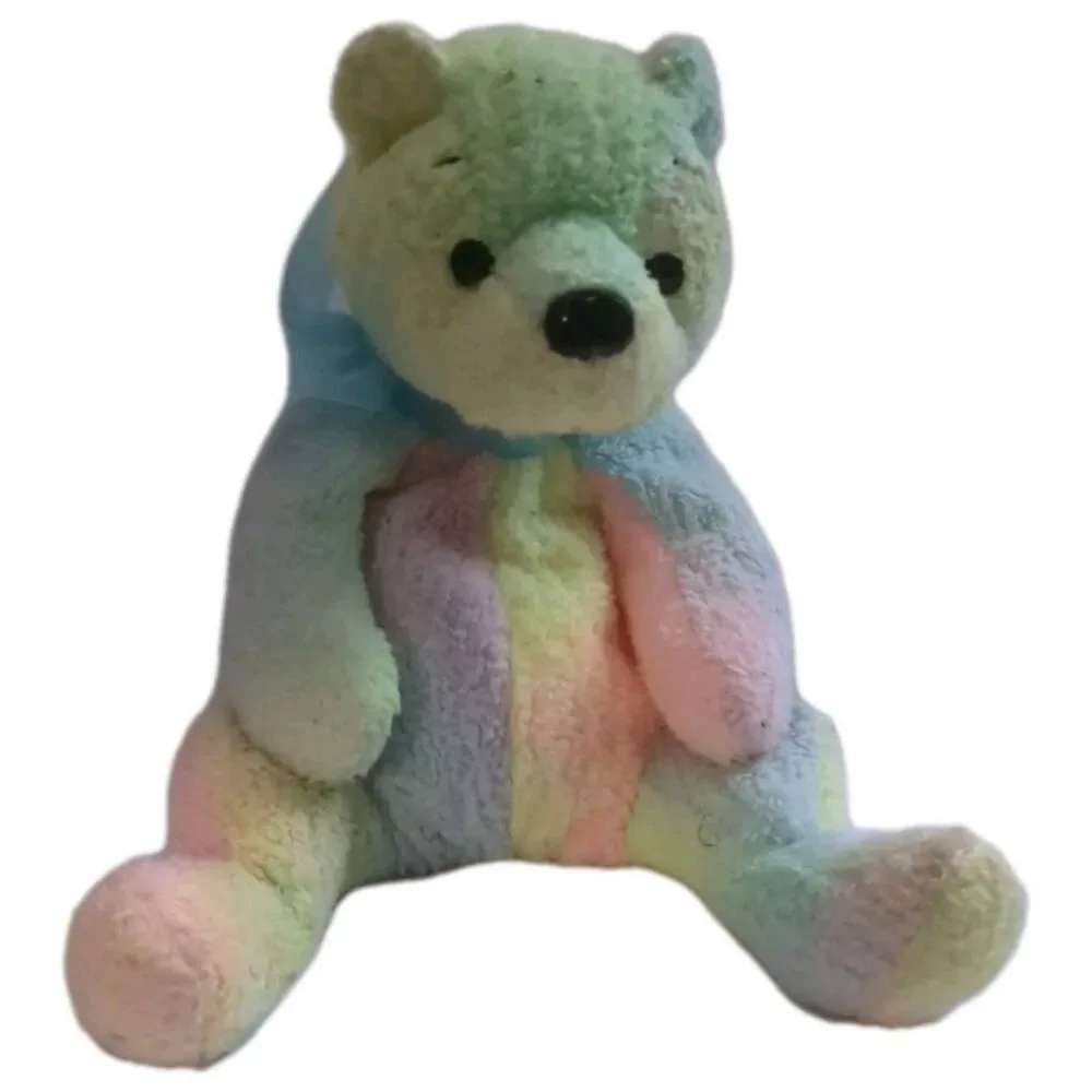 TY BEANIE BABY BUDDIES MELLOW PASTEL BEAR TYE DYE TUSH TAG Retired 2001